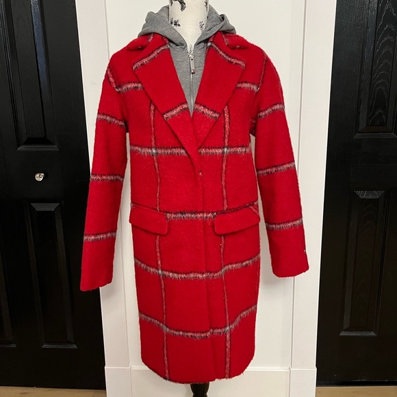 NWOT Tommy Hilfiger Pea Coat with hood - Picture 1 of 4
